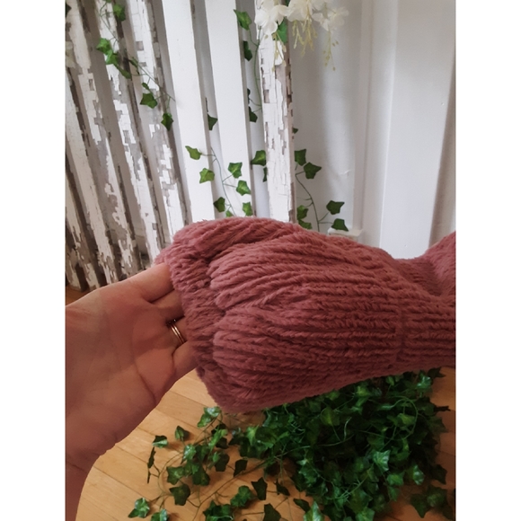 XS Wild Fable Mauve Fuux Fur Jacket - Picture 5 of 5